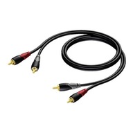 Kábel 2x RCA/Cinch samec - 2x RCA/Cinch samec 0,5 m - CLA800/0,5 Kábel 2x RCA/Cinch samec - 2x RCA/Cinch samec 0,5 m - CLA800/0,5