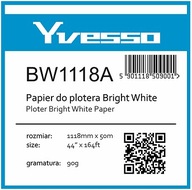 Rolový papier Yvesso BrightWhite 1118x50m 90g