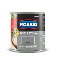 Nobiles Strecha a odkvap Svetlošedá matná 0,75L Nobiles Strecha a odkvap Svetlošedá matná 0,75L