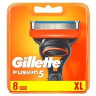 8 x GILLETTE FUSION Náplne Čepele Nože ORIGINÁL 8 x GILLETTE FUSION Náplne Čepele Nože ORIGINÁL