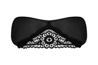 Black Obsessive Eye Mask - Satinia One Size Black Obsessive Eye Mask - Satinia One Size