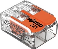 Wago 221-412 rýchlospojka 0,14-4 mm² 100 ks. Wago 221-412 rýchlospojka 0,14-4 mm² 100 ks.