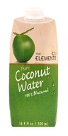 12 x Prírodná kokosová voda 500 ml The Elements