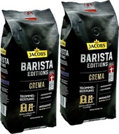 JACOBS BARISTA EDITIONS CREMA zrnková káva 2x 1kg JACOBS BARISTA EDITIONS CREMA zrnková káva 2x 1kg