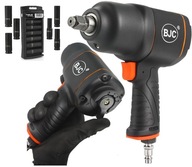 Pneumatický rázový uťahovák BJC 1/2 1600Nm + nástrčky Pneumatický rázový uťahovák BJC 1/2 1600Nm + nástrčky
