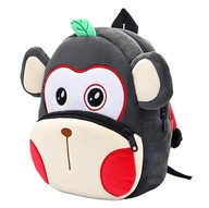 Detský plyšový batoh pre opičku v predškolskom veku