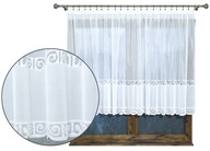PRIPRAVENÁ BIELA ŽAKARDOVÁ ZÁCLONA 200X120 NA PÁSKE PRIPRAVENÁ BIELA ŽAKARDOVÁ ZÁCLONA 200X120 NA PÁSKE