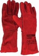 Kožené ochranné pracovné rukavice S-SKIN RED 11