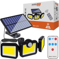 SOLÁRNE LED LAMPA SENZOR PANEL POHYBU DIAĽKOVÝ VÝKON SOLÁRNE LED LAMPA SENZOR PANEL POHYBU DIAĽKOVÝ VÝKON