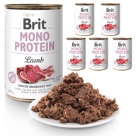 Brit Mono Protein Lamb 6 x 400 g (jahňacie)