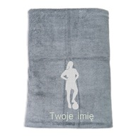 Darček pre futbalistu, rýchloschnúci uterák s výšivkou, 70x140 cm, MENO Darček pre futbalistu, rýchloschnúci uterák s výšivkou, 70x140 cm, MENO