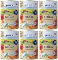 Baltica Mono králik s mrkvou 6 x 400 g Baltica Mono králik s mrkvou 6 x 400 g