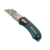 Makita zatvárací nôž s vymeniteľnými trapézovými čepeľami E-11520 Makita zatvárací nôž s vymeniteľnými trapézovými čepeľami E-11520