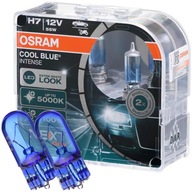 Biela H7 OSRAM Cool Blue Intense + žiarovky W5W