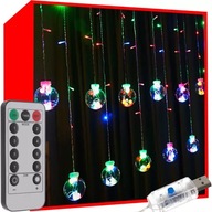 Svetelná clona 108 LED USB multicolor KŚ19734 Svetelná clona 108 LED USB multicolor KŚ19734