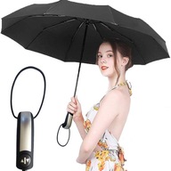 EXKLUZÍVNY SKLADACÍ DÁŽDNIK Plne automatický 10 ramenný Veľký dáždnik UNISEX EXKLUZÍVNY SKLADACÍ DÁŽDNIK Plne automatický 10 ramenný Veľký dáždnik UNISEX