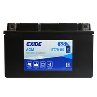 Batéria Exide YT7B-BS 6,5Ah 85A Batéria Exide YT7B-BS 6,5Ah 85A