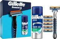 GILLETTE SENSOR3 SADA GÉLOVÝCH STROJOV