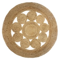 BOHO KOBEREC, PLACHTANÝ JUTOVÝ KOBEREC, ETNO VZOR 80cm BOHO KOBEREC, PLACHTANÝ JUTOVÝ KOBEREC, ETNO VZOR 80cm
