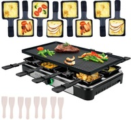 RACLETTE GRILL TOADER PÁRTY GRIL 4v1 8 ĽUDÍ