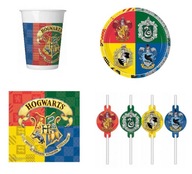 NARODENINOVÁ SÚPRAVA HARRY POTTER, hrnčeky, taniere, slamky NARODENINOVÁ SÚPRAVA HARRY POTTER, hrnčeky, taniere, slamky
