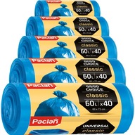 CLASSIC Vrecia na odpadky 60L 200 ks PACLAN 5 roliek CLASSIC Vrecia na odpadky 60L 200 ks PACLAN 5 roliek