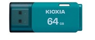 Kioxia Pendrive Hayabusa U202 64GB USB 2.0 Aqua Kioxia Pendrive Hayabusa U202 64GB USB 2.0 Aqua