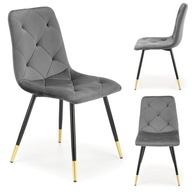 Moderné kreslo Glamour K438 Grey Velvet Moderné kreslo Glamour K438 Grey Velvet