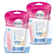 VEET MINIMA depilačný krém do sprchy SENSITIVE SKIN telo nohy SET VEET MINIMA depilačný krém do sprchy SENSITIVE SKIN telo nohy SET