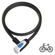 Zámok XLC, LED kľúč, kábel 12mm, 120cm Zámok XLC, LED kľúč, kábel 12mm, 120cm