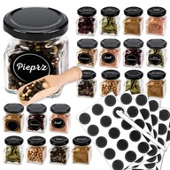 JAR 120 ml 20x+45x ETIKETY KORENIA+PER JAR 120 ml 20x+45x ETIKETY KORENIA+PER
