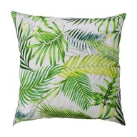 DEKORATÍVNY VANKÚŠ 40x40 palmové listy biele pozadie DEKORATÍVNY VANKÚŠ 40x40 palmové listy biele pozadie