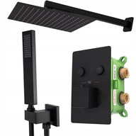 Davis Thermostat Black podomietkový sprchový set Davis Thermostat Black podomietkový sprchový set