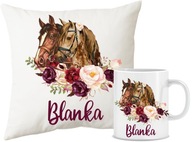 SET Vankúš + Hrnček HORSES kôň + Vaše meno SET Vankúš + Hrnček HORSES kôň + Vaše meno