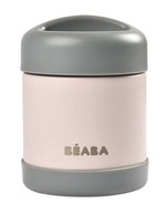 Beaba - večerná termoska dark hml/svetlo ružová