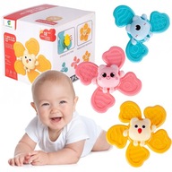 3X Fidget spinner SENSORY HRAČKA DO KÚPEĽKY s prísavkou HRANIČKA 3X Fidget spinner SENSORY HRAČKA DO KÚPEĽKY s prísavkou HRANIČKA