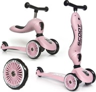 SCOOTANDRIDE HIGHWAYKICK 2V1 SKÚTER 1-6 rokov 52 kg Rose Pink SCOOTANDRIDE HIGHWAYKICK 2V1 SKÚTER 1-6 rokov 52 kg Rose Pink