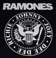 RAMONES veľký patch SCREEN punk