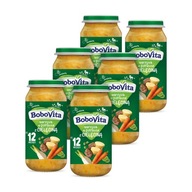 BoboVita Junior Zelenina s teľacím SET 6x250g BoboVita Junior Zelenina s teľacím SET 6x250g