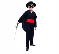 Detský kostým majstra meča veľkosť 120/130 Zorro Detský kostým majstra meča veľkosť 120/130 Zorro