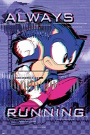 Plagát Sonic Always Running 61x91,5 cm