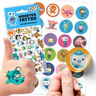 SADA NÁLEPOK + TETOVANIE PRE DETI DETSKÉ OKTONAUTY OCTONAUTS SADA NÁLEPOK + TETOVANIE PRE DETI DETSKÉ OKTONAUTY OCTONAUTS