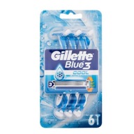 Gillette Blue 3 Cool Jednorazové holiace strojčeky 6 ks.