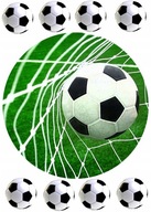Oblátka na torte FUTBAL + LOPTY Potlač cukru Oblátka na torte FUTBAL + LOPTY Potlač cukru