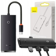 HUB ADAPTÉR 4V1 BASEUS USB-C 4X USB 3.0 USB-C 25CM HUB ADAPTÉR 4V1 BASEUS USB-C 4X USB 3.0 USB-C 25CM