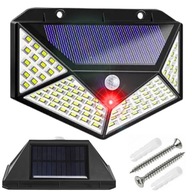 Solárna lampa 100 LED snímač pohybu a súmraku Solárna lampa 100 LED snímač pohybu a súmraku