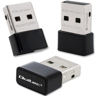 Qoltec Ultrarýchly bezdrôtový mini USB Wi-Fi adaptér AC štandard 650 Mb/s