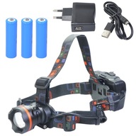 20W IPX4 ZOOM Ti nabíjateľná LED čelovka 20W IPX4 ZOOM Ti nabíjateľná LED čelovka