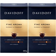 DAVIDOFF Jemná Aroma pražená mletá káva 500g DAVIDOFF Jemná Aroma pražená mletá káva 500g