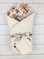 CERTIFIKÁT NikaTymi Cotton Swaddle Wrap Cotton CERTIFIKÁT NikaTymi Cotton Swaddle Wrap Cotton